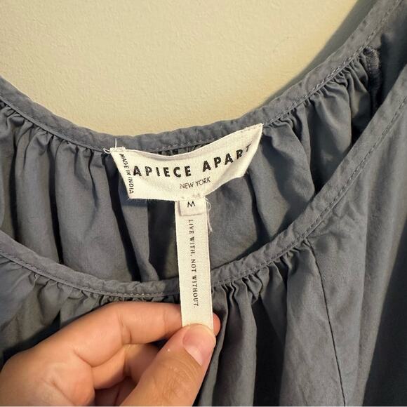 Apiece Apart Blue Mini Dress Medium - Picture 11 of 12